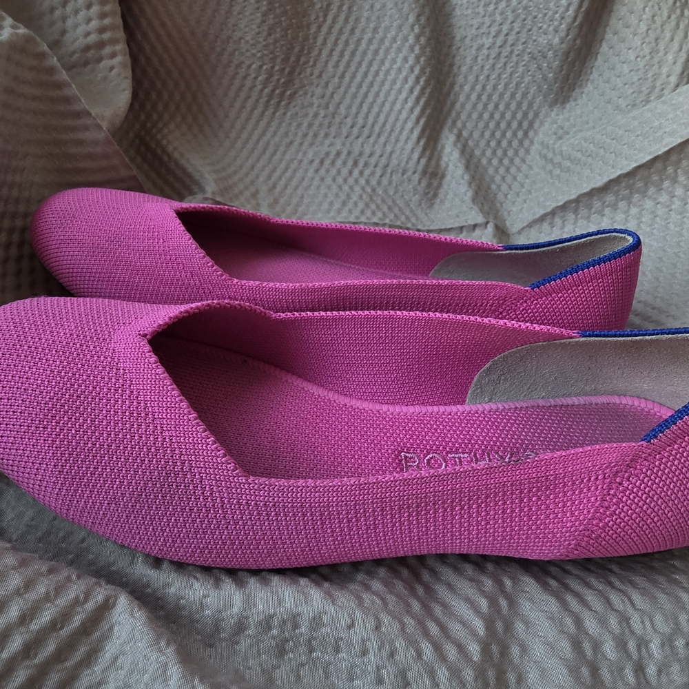 Rothy's Women's Pink Flats - Picture 3 of 8